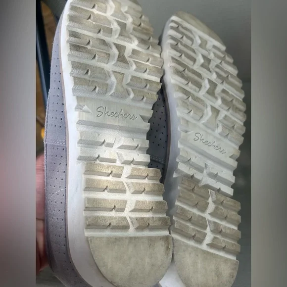 Sketchers Go Walk Arch Fit Loafers- Size 8.5- like new gray - Picture 6 of 6